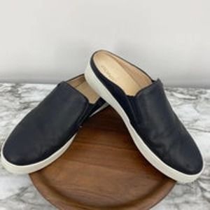 VIONIC women’s Splended Dakota black leather mules slip on size 11